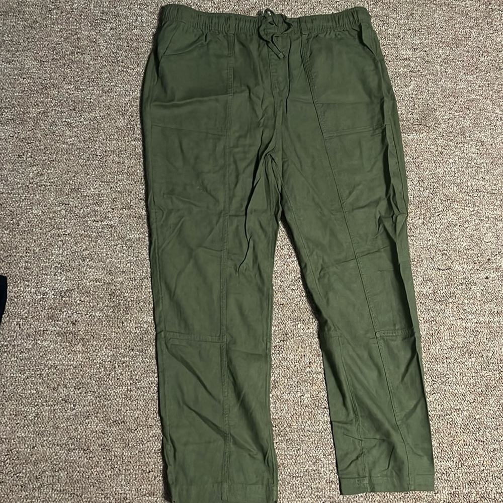 Green Comfy Light Pants worn once